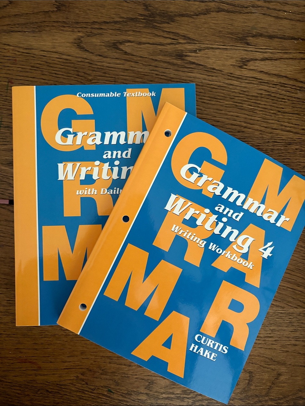 NEW Saxon Grammar & Writing Grade 4 Consumable Textbook + Writing homeschool